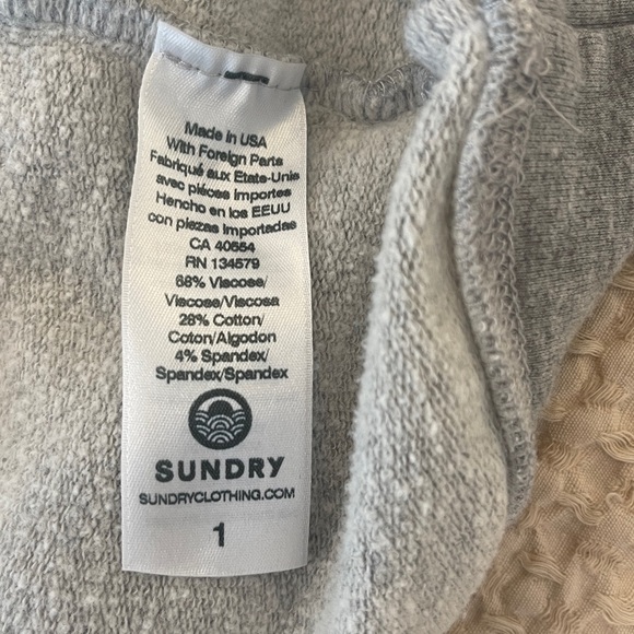 Sundry Mountains Sweatshirt Size 1 (Small) Vintage Soft Feel - Picture 7 of 8